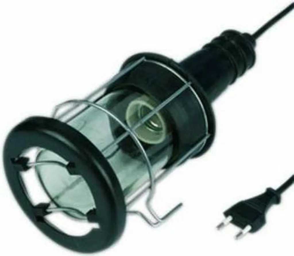 Lampe Baladeuse Antichoc REV 0090820511 avec Boîtier Gomme Robuste