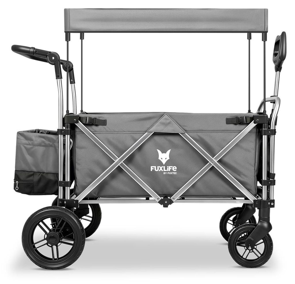FUXLIFE by FUXTEC Bollerwagen FX-CTL900 Grau - Premium Produktbild 