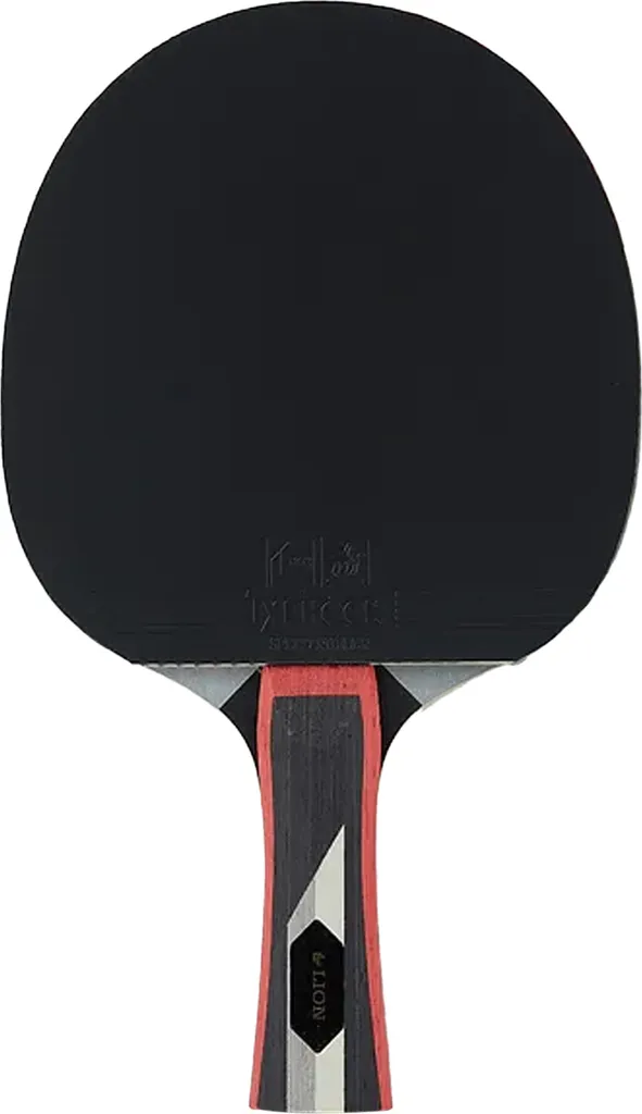 Raquette de Ping-Pong Lion Typhoon CS700 Noire pour Club et Entraînement Pro