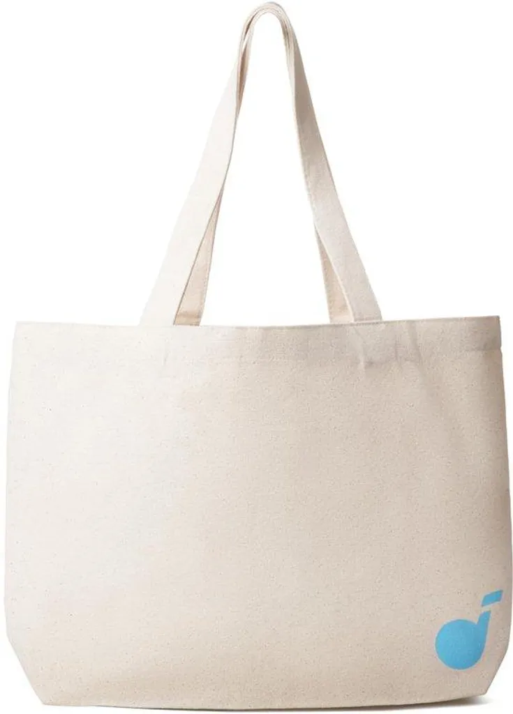 Sac en coton avec longue poignée et poche extérieure - Modèle Canvas 38cm