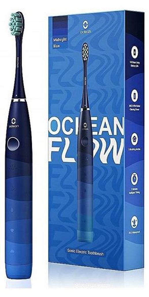 Brosse à dents sonique Oclean Flow, bleue Image du produit 