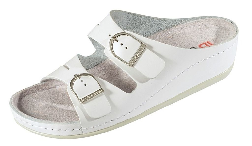 Berkemann Pantolette Lüneburg Atlanta weiß, Schuhgröße:EUR 42