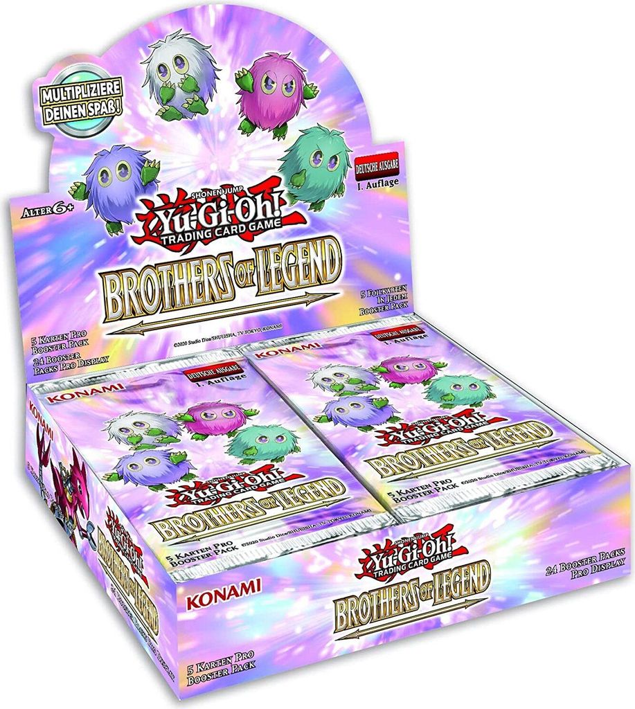 Yu-Gi-Oh! Brüder der Legende Booster Display (24) DE Produktbild 