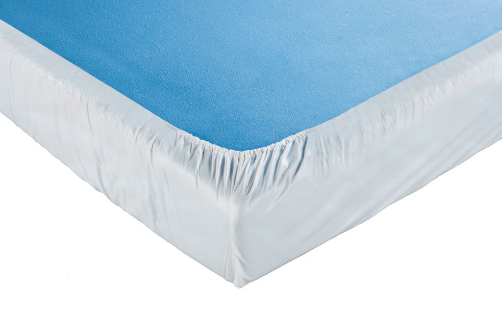 Suprima Spannbettuch aus 100% PVC, 100x200x20cm, weiß