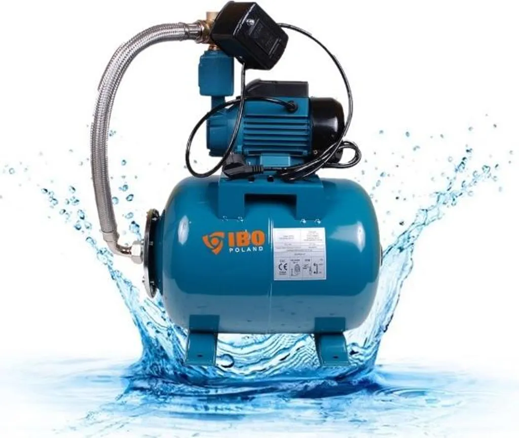 IBO Ensemble Hydrofor 24L avec Pompe WZI 250 Compacte Haute Pression