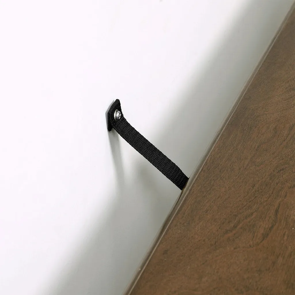 Petite console compacte brun noyer pour optimiser les entrées étroites - 6