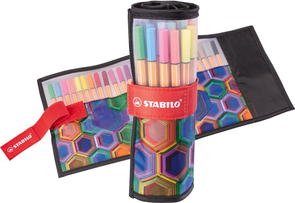 STABILO Fineliner -  point 88 - ARTY - 25er Rollerset - 25 Produktbild 
