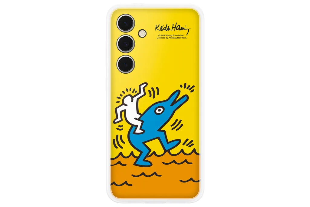 Offerta Cover Samsung Flipsuit Gialla Galaxy S24 FE EF-MS721
