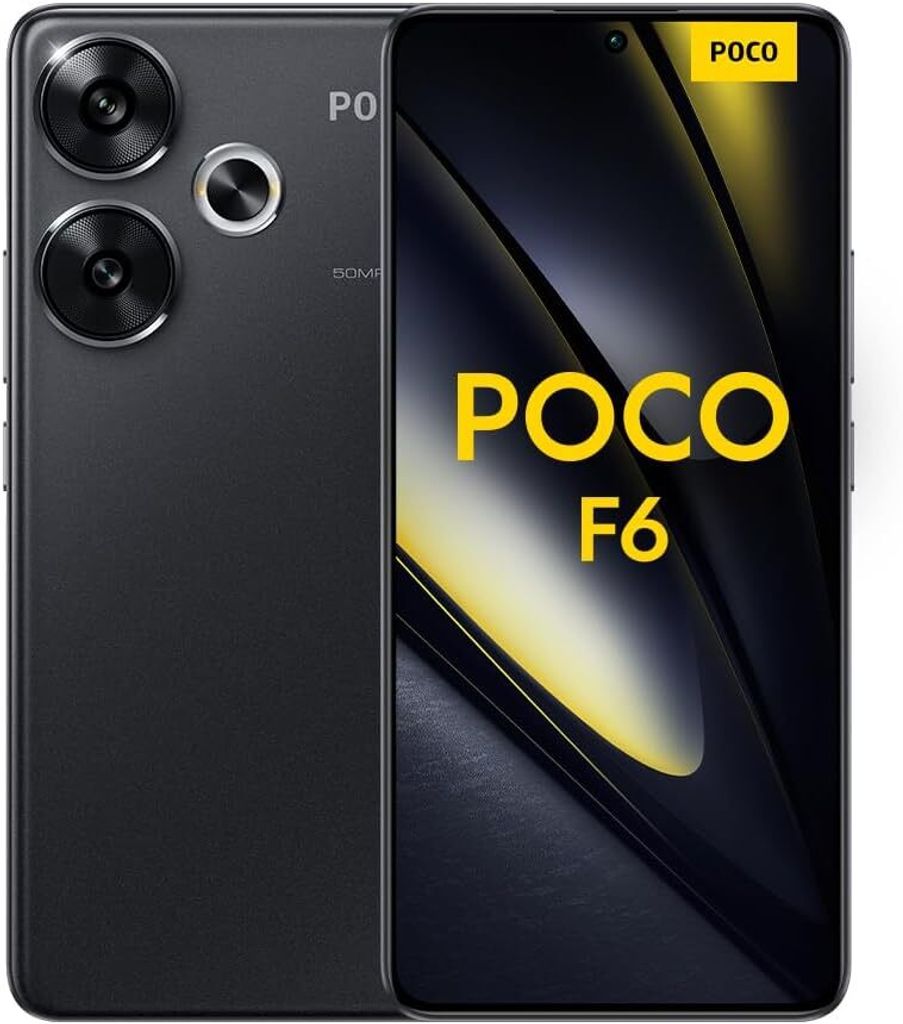 Xiaomi Poco F6 5G 8GB RAM 256GB Dual Sim Black EU Zdjęcie produktu 
