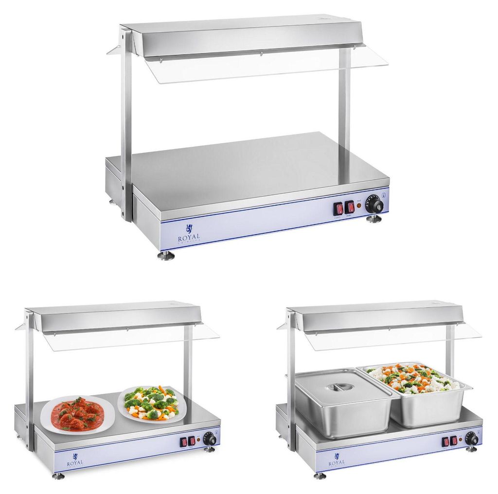 ROYAL Catering Ohřívací deska s halogenovými lampami-1100 Obrázek produktu 