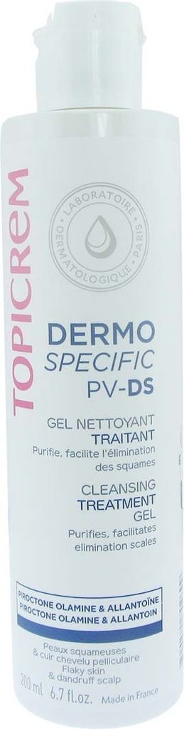 Topicrem PV/DS Cleansing Gel čistící gel na vlasy i tělo Obrázek produktu 