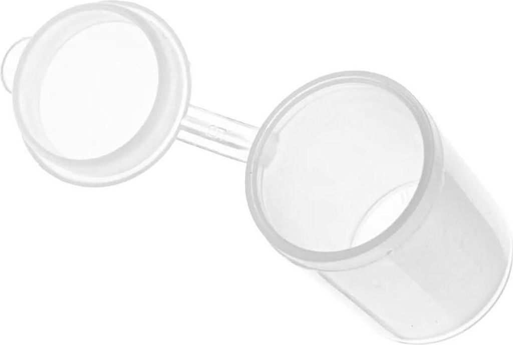 Kunststoffbehälter LDPE 20ml mit Stülpdeckel, Höhe 75 mm, 1 Stk.