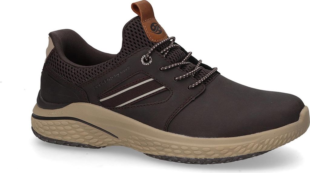 Dockers by Gerli Herren Sabot Sneaker 50ME017-650-360 Schuhe braun, Schuhgröße:47 EU