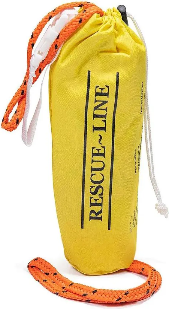 Seachoice Sac de Lancer de Ligne de Vie 15.24m Jaune Haute Visibilité