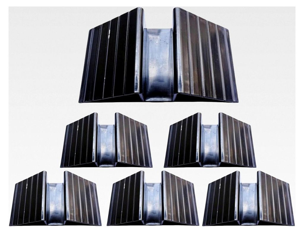 Haustiergitter Halterung 6er Set - Unterstützungsfüße für Laufstall Rampe, Pet Gate | Für Garten, Wohnung, Küche, Bad, Kinderzimmer, Hund, Ka...