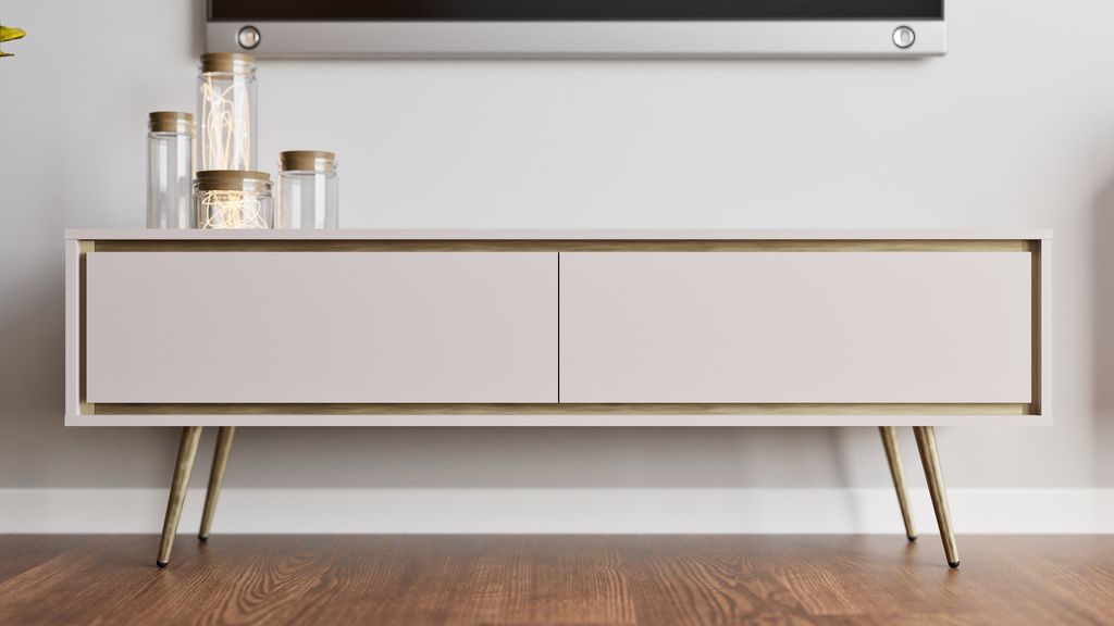 FurMeb24 TV-Lowboard TORI 150 x 50 cm - Cashmere