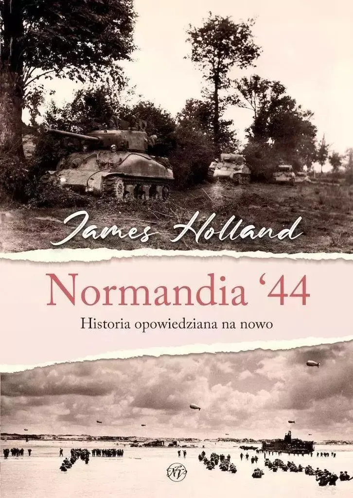 Ouvrage historique Normandie 44 récit illustré édition en polonais