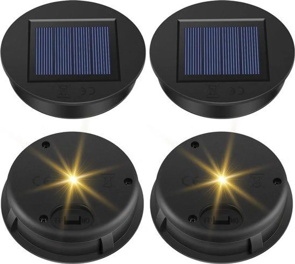 Module solaire de remplacement avec LED blanc chaud pour lanterne de 8cm