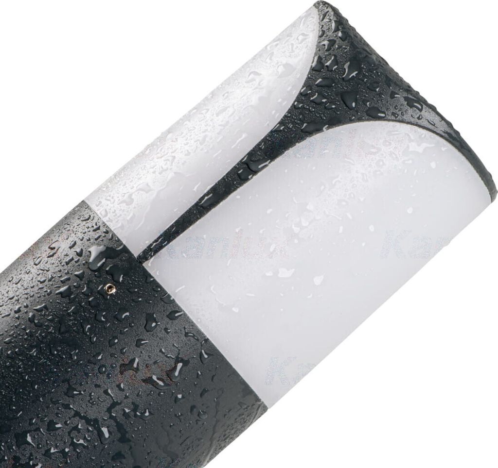 Kanlux Außenleuchte, Outdoorlampe PRESO E27 Graphit IP44 36540