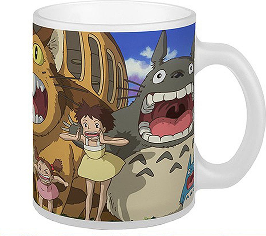 SEMIC Mug Ghibli 02 - Nekobus & Totoro - My Neighbor Totoro 340 ml Ceramic
