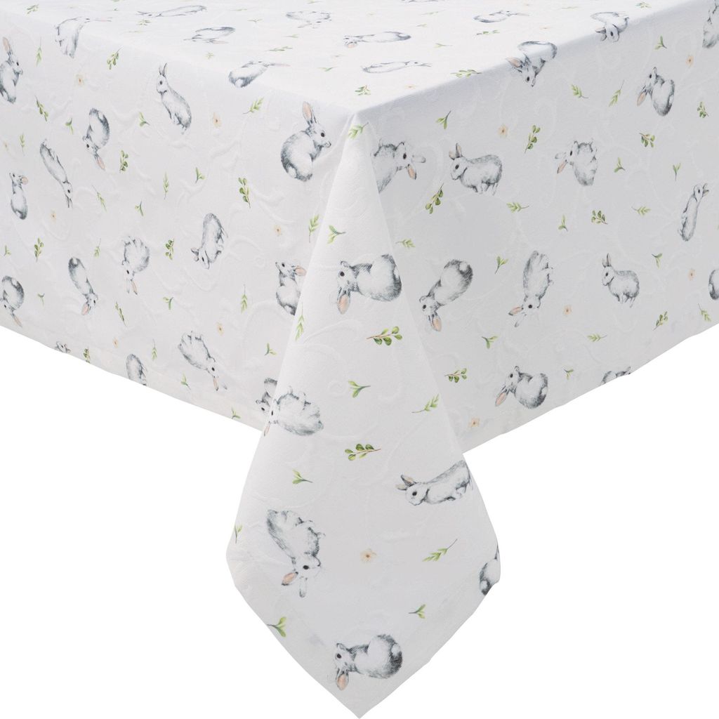 Erwin Müller Tischdecke weiß 140x220 cm