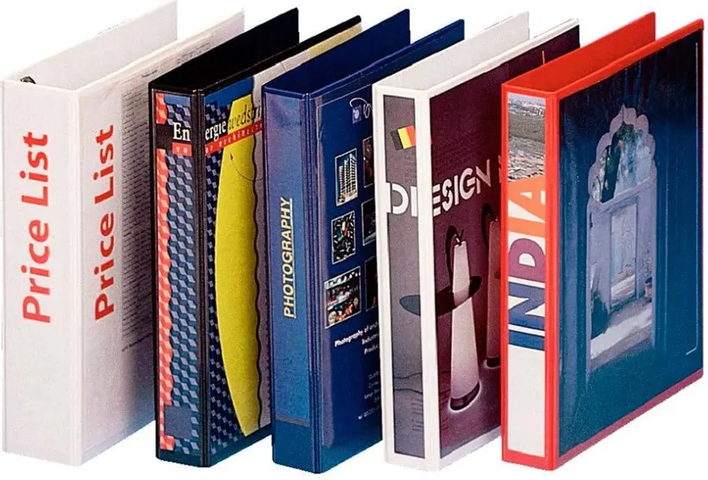 Esselte - raccoglitore personalizzabile, formato A4 maxi, anelli 2D da 25 mm, bianco