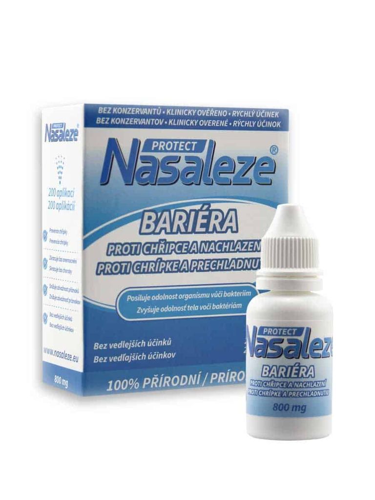 Spray do nosa tworzący barierę ochronną - Nasaleze Protect, Zdjęcie produktu 