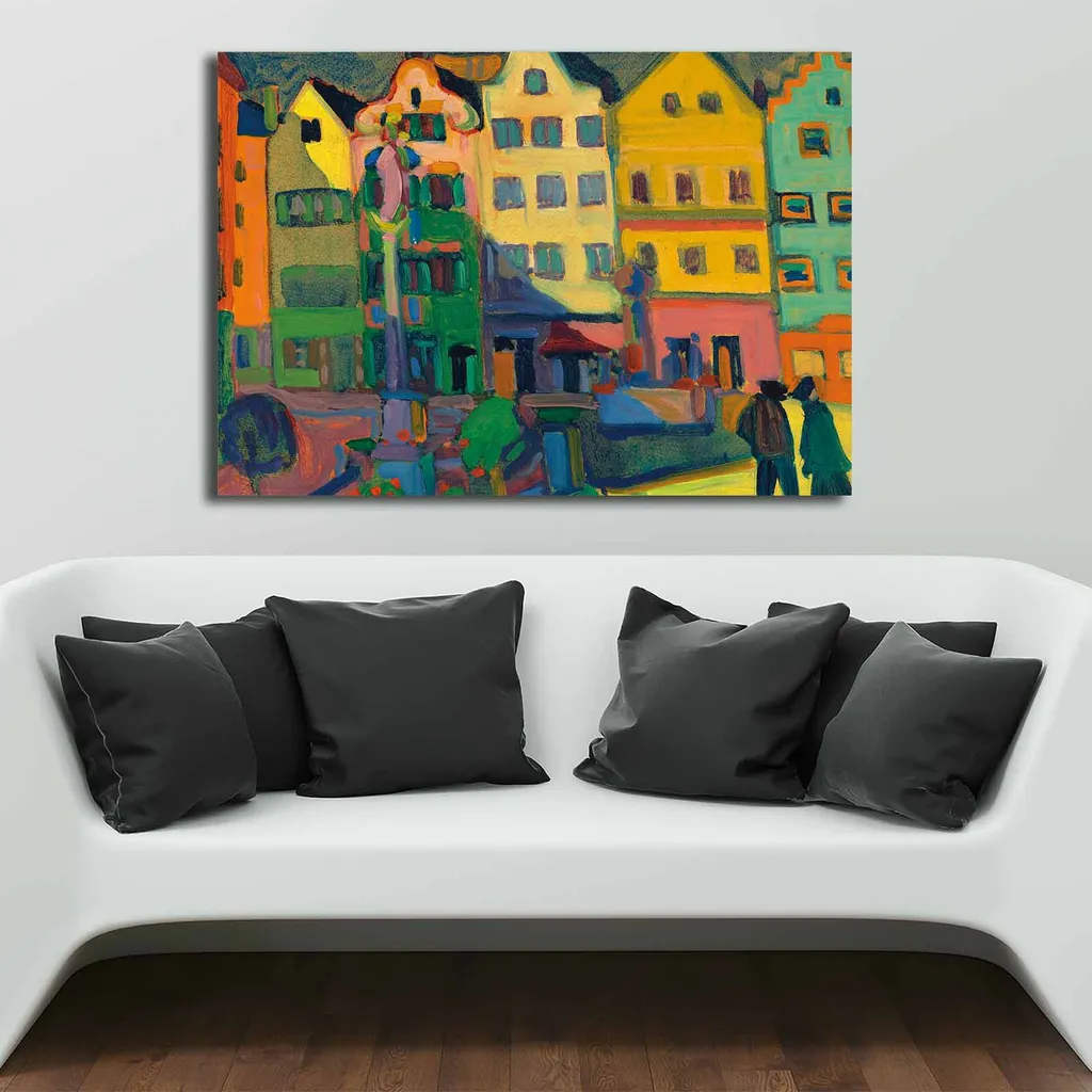 Specifiche Quadro Wallity 70100KANDINSKY022 - Tela 70x100 cm Legno