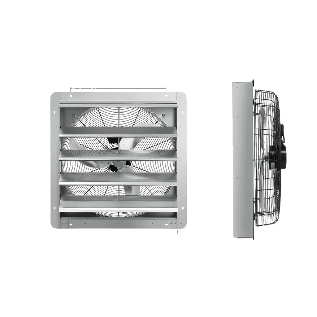 Ventilateur d'extraction VEVOR 24 pouces 115W 2892 CFM avec obturateur