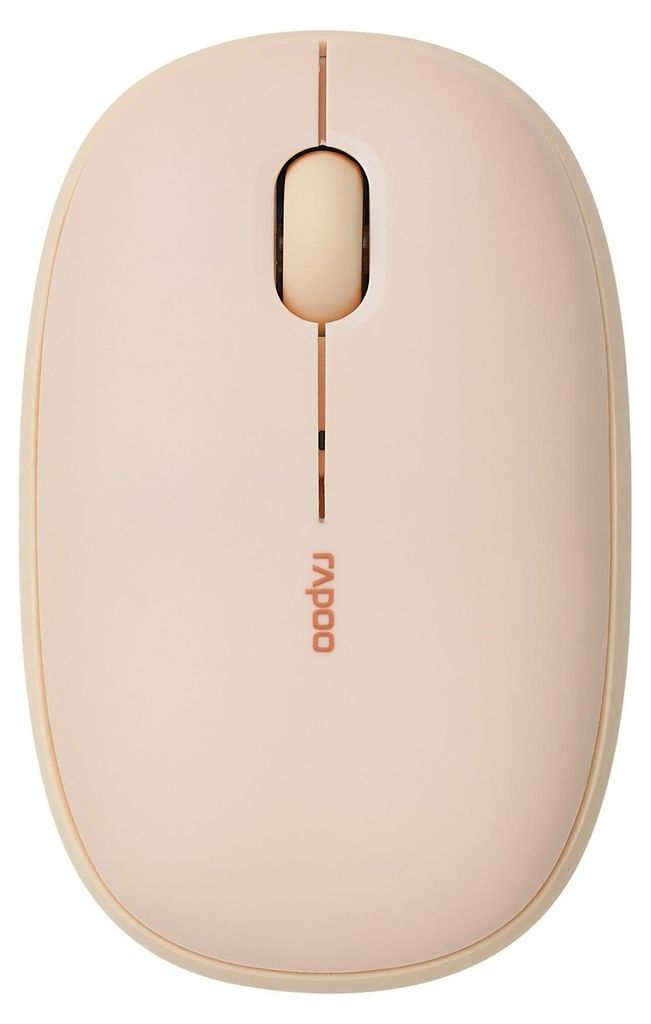 Rapoo M660 Silent Beige Kabellose Multi-Mode-Maus Produktbild 