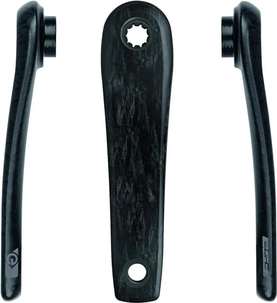 Manivelles FSA Carbone Ultra-Légères 170 mm pour Moteur Bosch BNI Noir