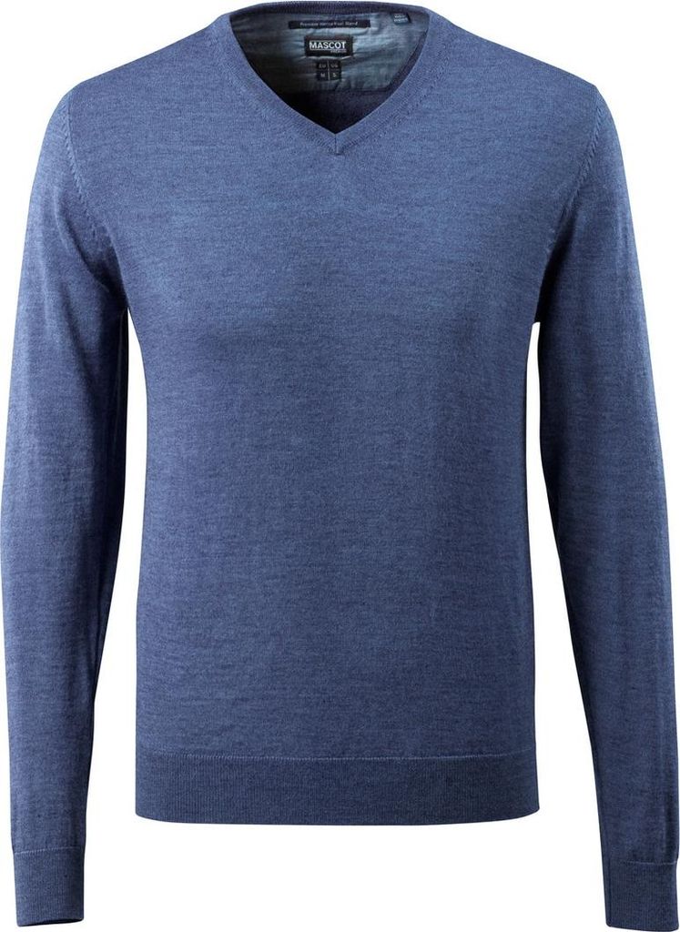 Mascot Strickpullover FRONTLINE, Herren 50635 Gr. L blau-meliert