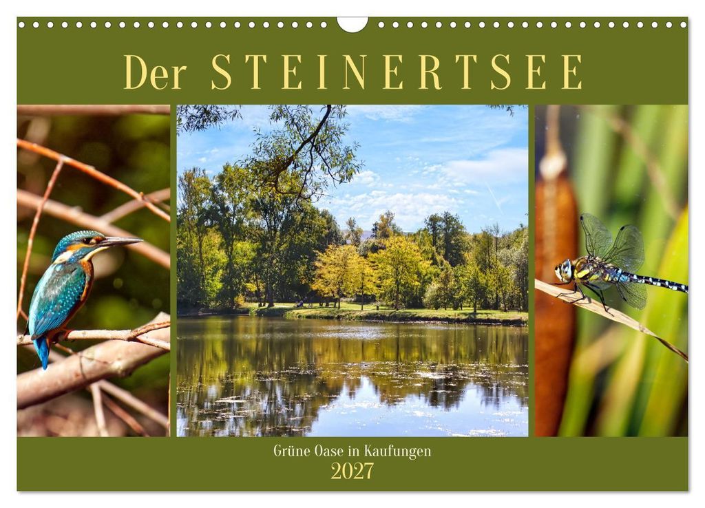 Der Steinertsee (Wandkalender 2027 DIN A3 quer), CALVENDO Monatskalender