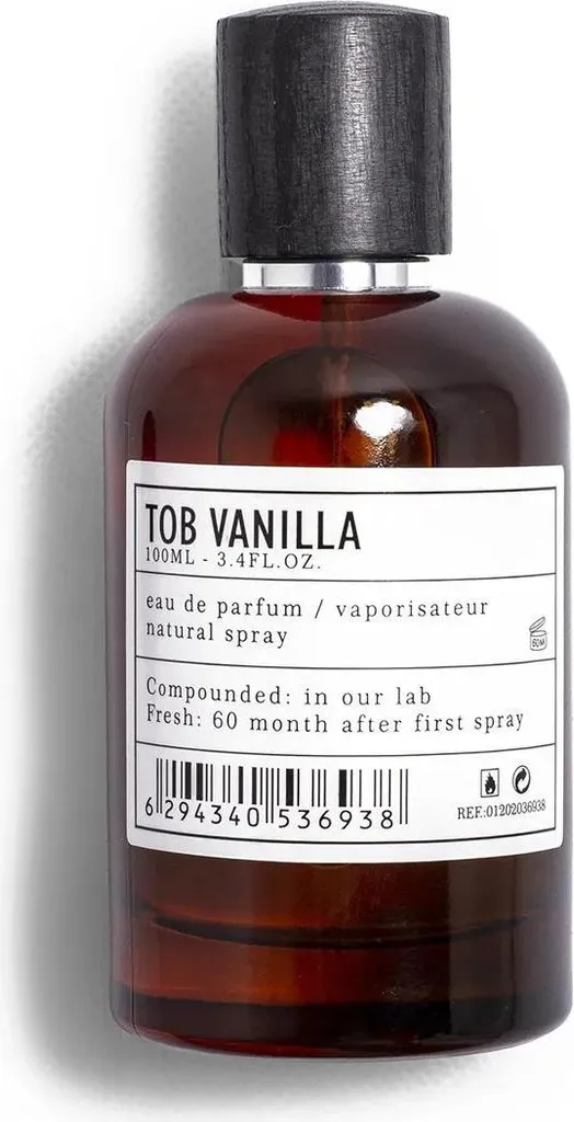 Parfum Tob Vanilla Aro-Fac EDP 100 ml - Notes de Vanille Noire et Tabac