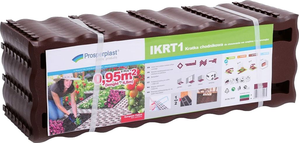 Modul dlažby a podlahy 0,95m2 hnedý Obrázok produktu 2