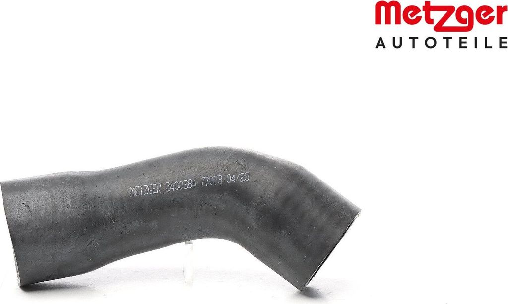 METZGER 2400384 Turbo Ladeluftschlauch für FORD Fiesta Mk5 Schrägheck (JH1, JD1, JH3, JD3) FUSION (JU) Fiesta Mk5 Kastenwagen passend für PEUGEO...