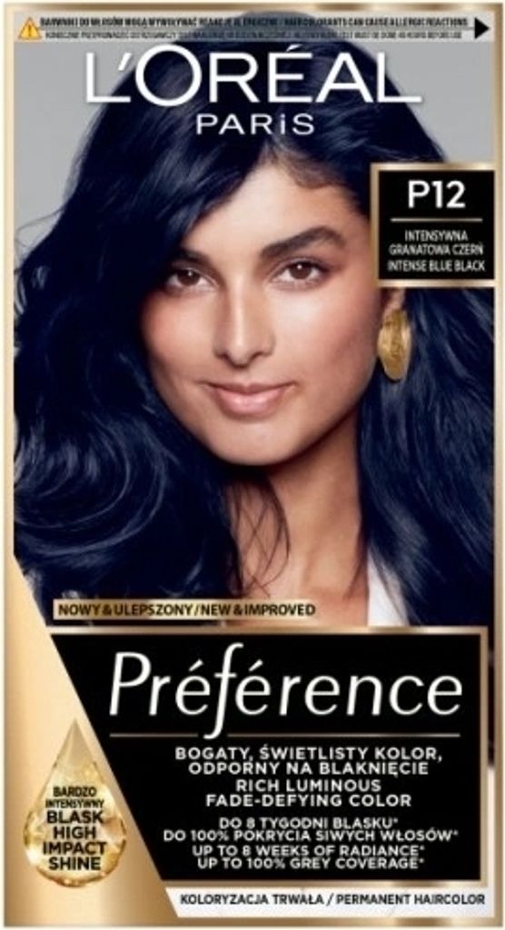 L'Oreal Preference Hair Colour P12 Produktbild 