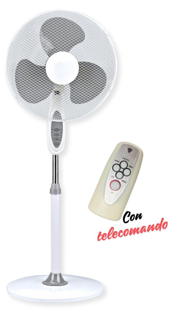 Ventilateur sur pied de 40 cm de diamètre, monté sur un Image du produit 