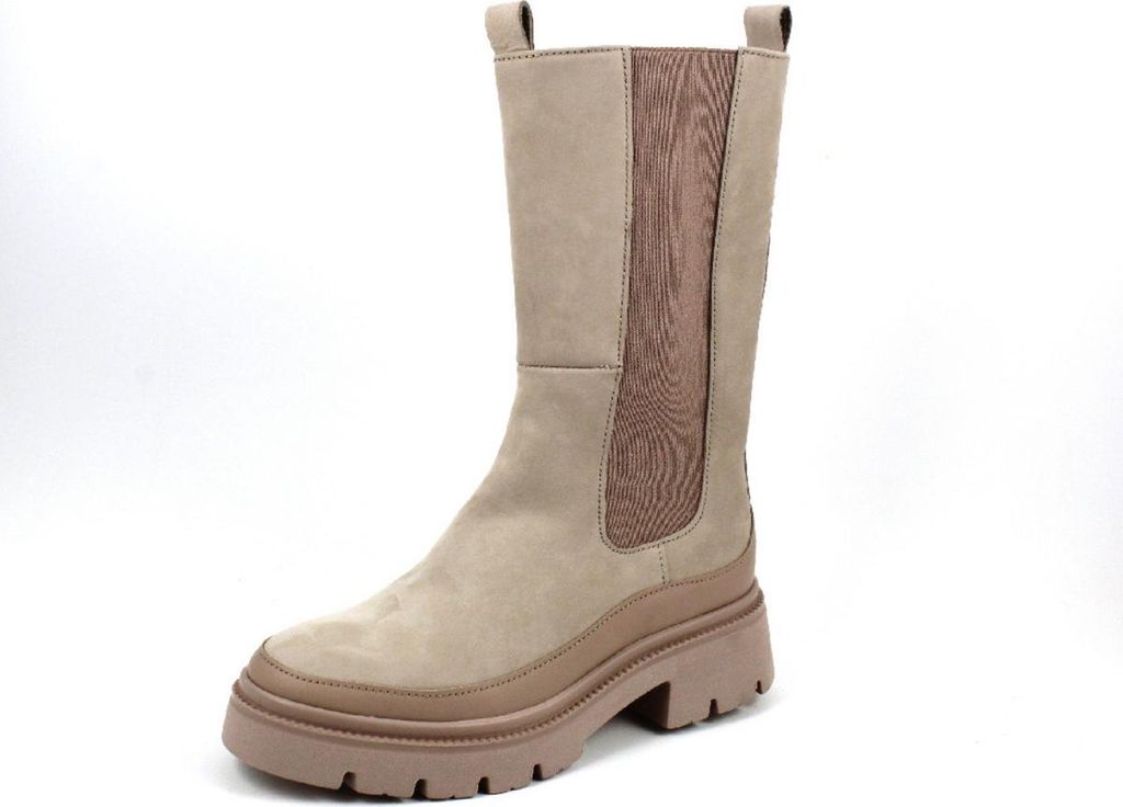Gabor Shoes Chelsea Boot - Beige Veloursleder Größe: 40 Normal