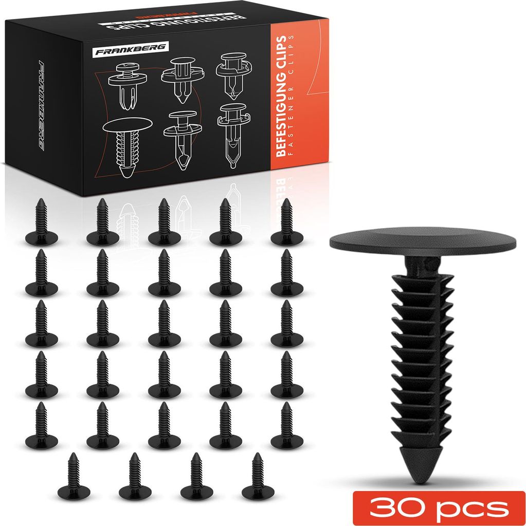 Frankberg 30x Befestigungsclips für Buick Regal Cadillac CTS Coupe Chevrolet