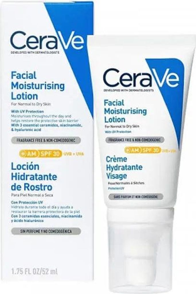 CeraVe Lozione idratante per il viso SPF 30 52 ml Immagine del prodotto 