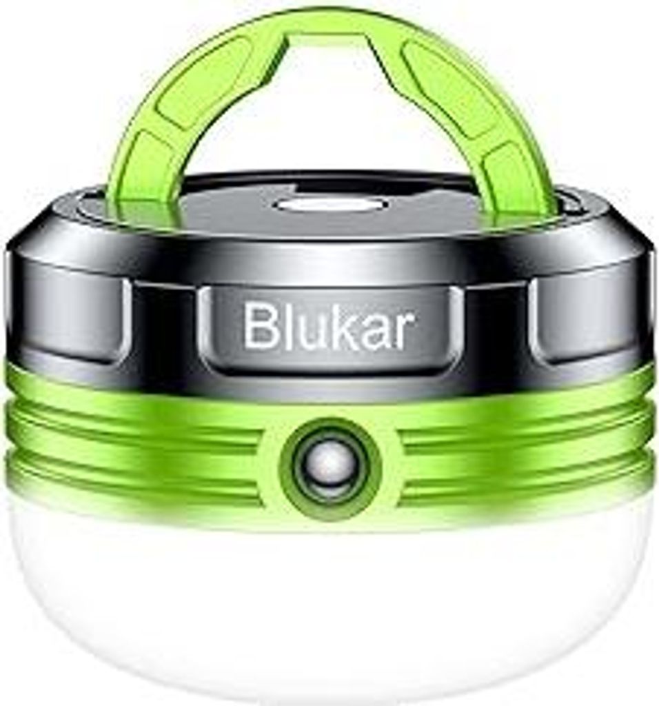 Blukar Campinglampe, LED Camping Laterne Mini Tragbare Handlampe, 3 Helligkeiten Leuchtmodi & Eingebauter Starker Magnet & Wasserdicht Campingleuch...