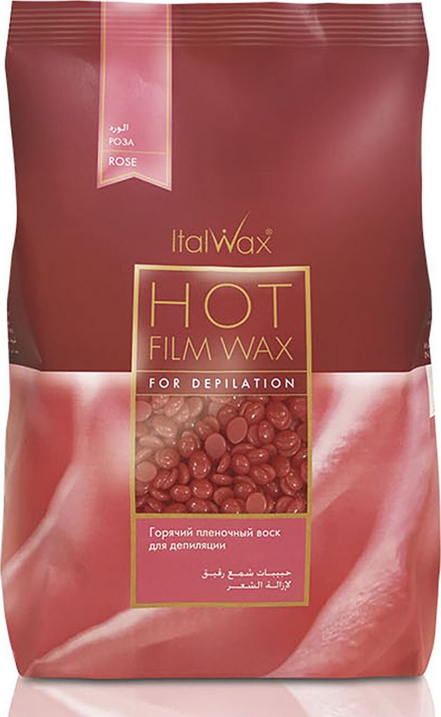 ItalWax Film Wax Rose - 1 kg - Film Wax Rose Premium per Immagine del prodotto 
