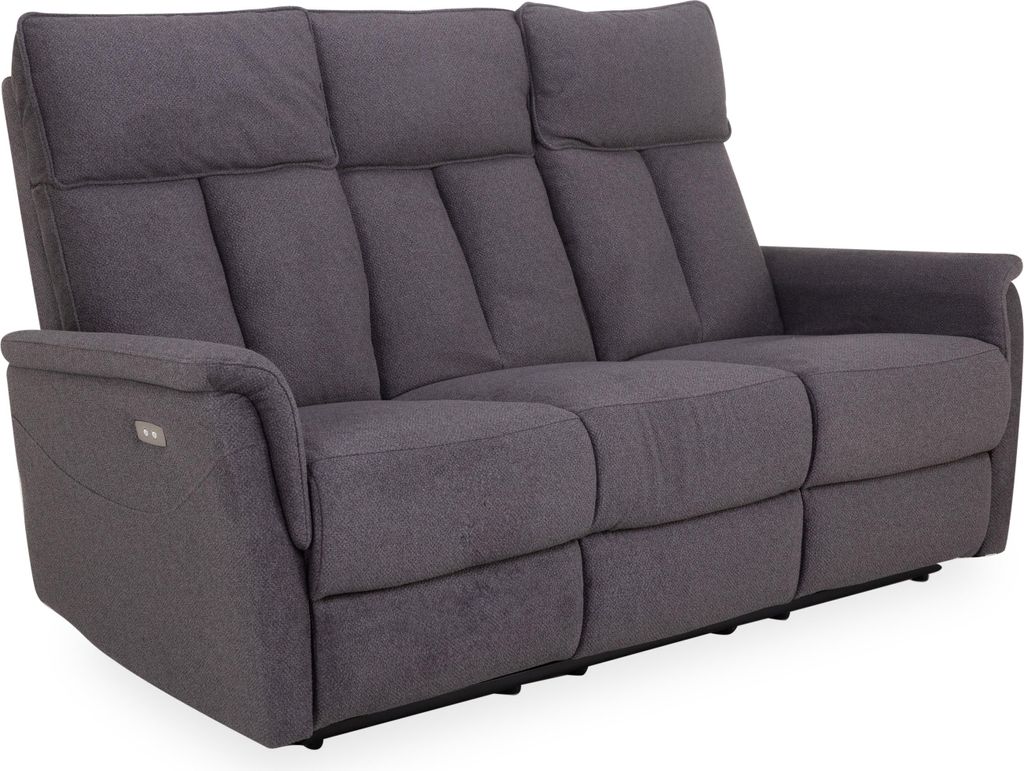 Sofa 3-Sitzer HARPER HAIKOU BHT 184x93x109 cm grau Couch Einzelsofa Zweier