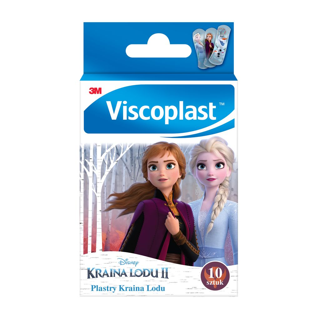 Chladící náplasti na zranění z Viscoplastu - 10 ks Obrázek produktu 