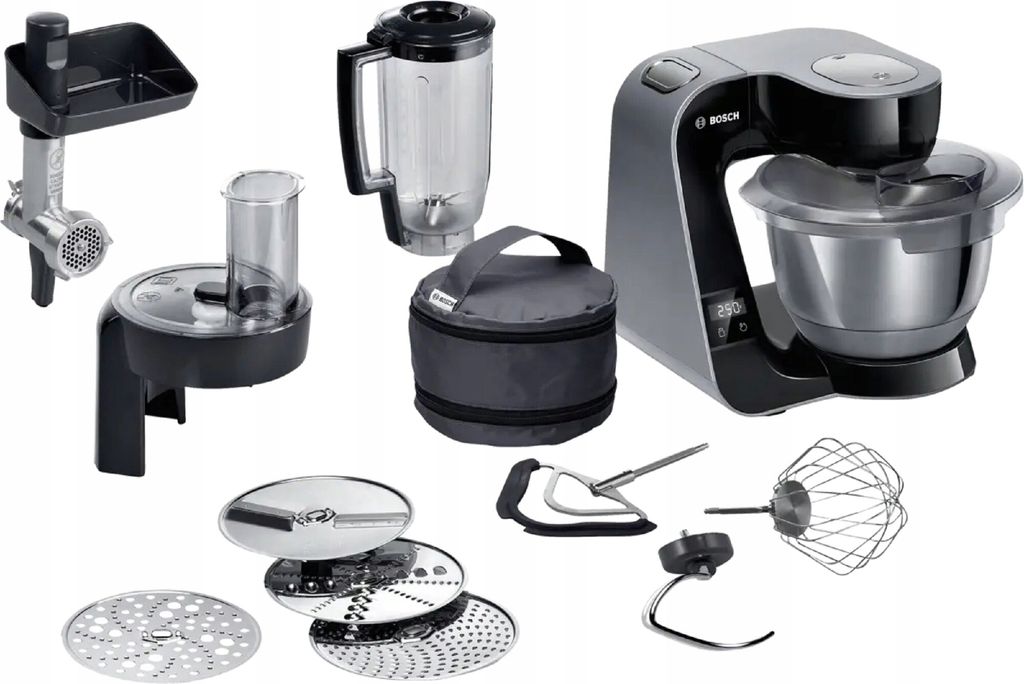 Multifunktions-Küchenmaschine Bosch 1000W 3.9L 3D Mischen Wiegen Und Mahlen