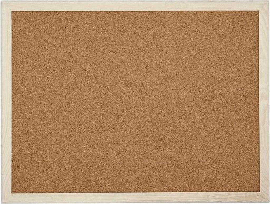 Kork im Holzrahmen