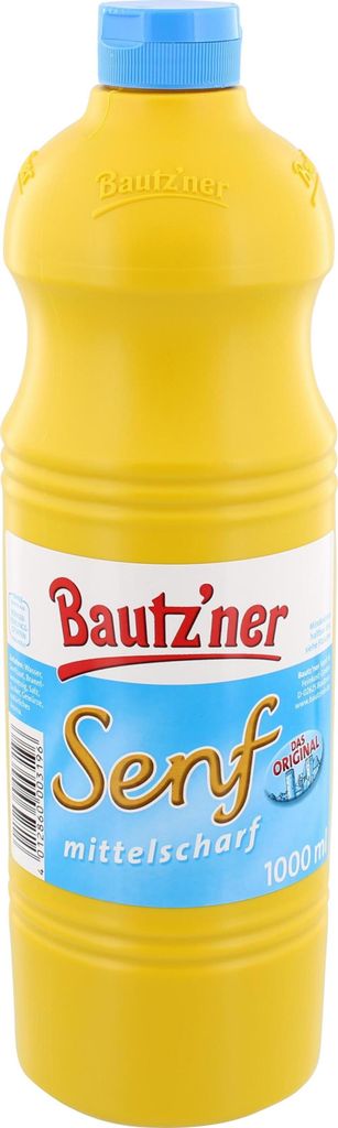 Bautz'ner - Senf Mittelscharf - 1000ml Senfe | Kaufland.de