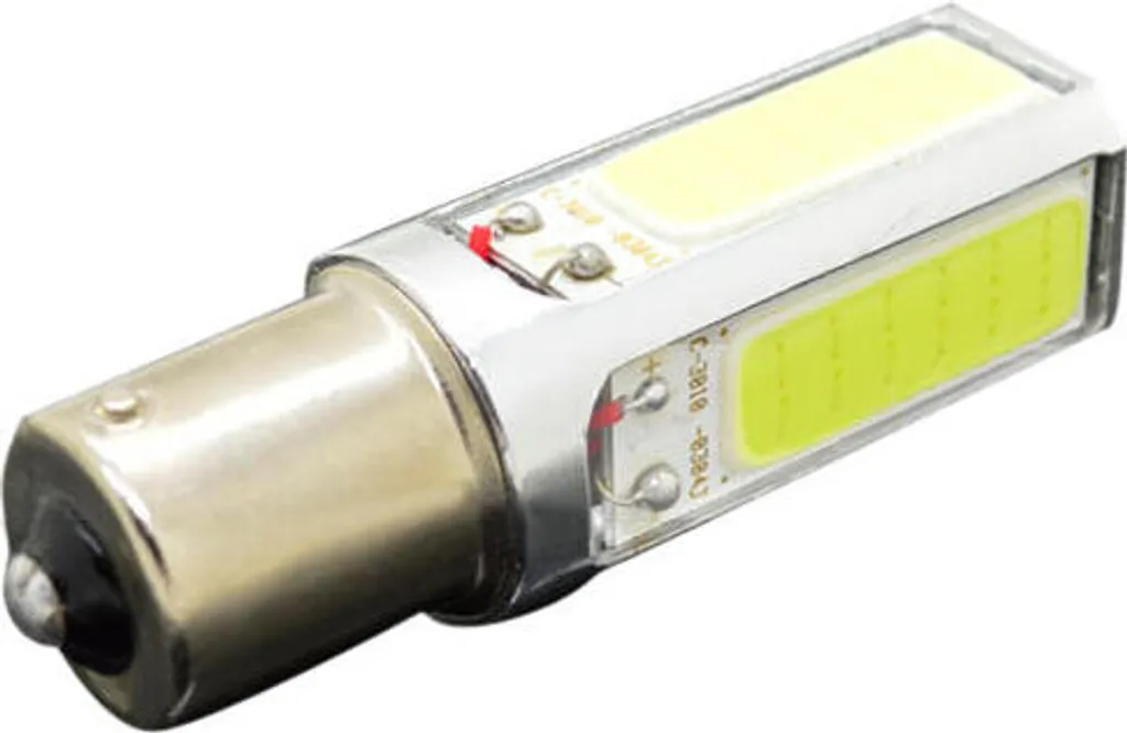 Globi Luminosi LED 1156 BA15S COB | Ricambio Auto 12V 800LM 6000K