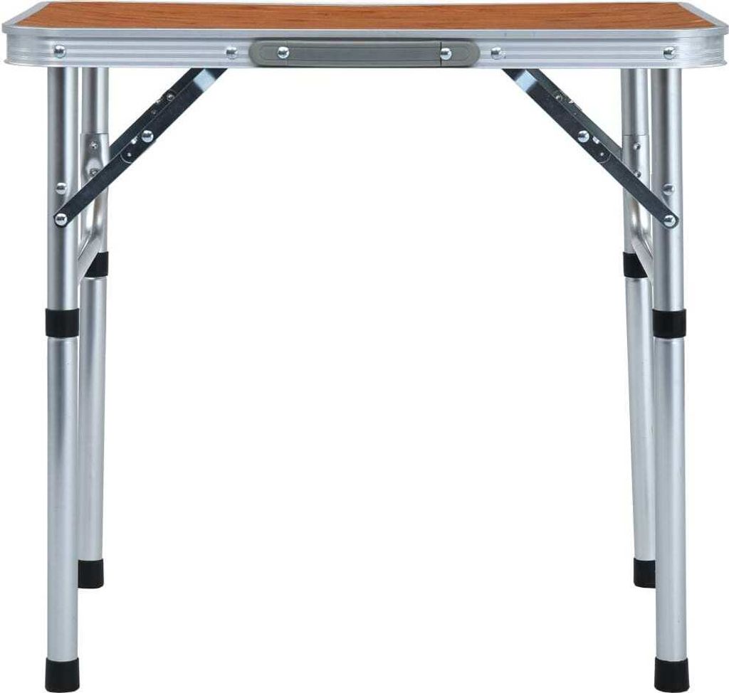 vidaXL Table de camping pliante en aluminium 60x45 cm Image du produit 